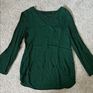 Zara Deep Green Blouse